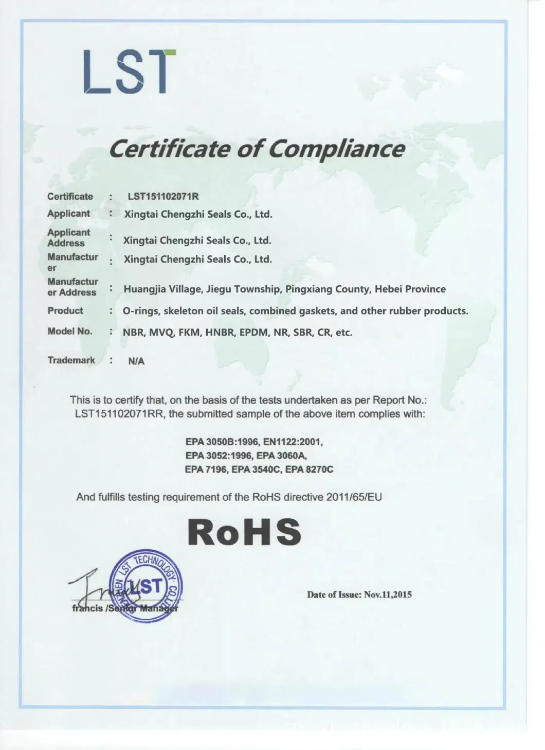 High-Performance NBR TC OIL SEAL für die Automobil- und Luftfahrtindustrie 4