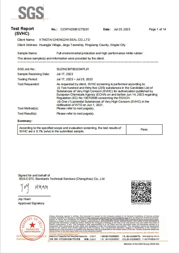 High-Performance NBR TC OIL SEAL für die Automobil- und Luftfahrtindustrie 5